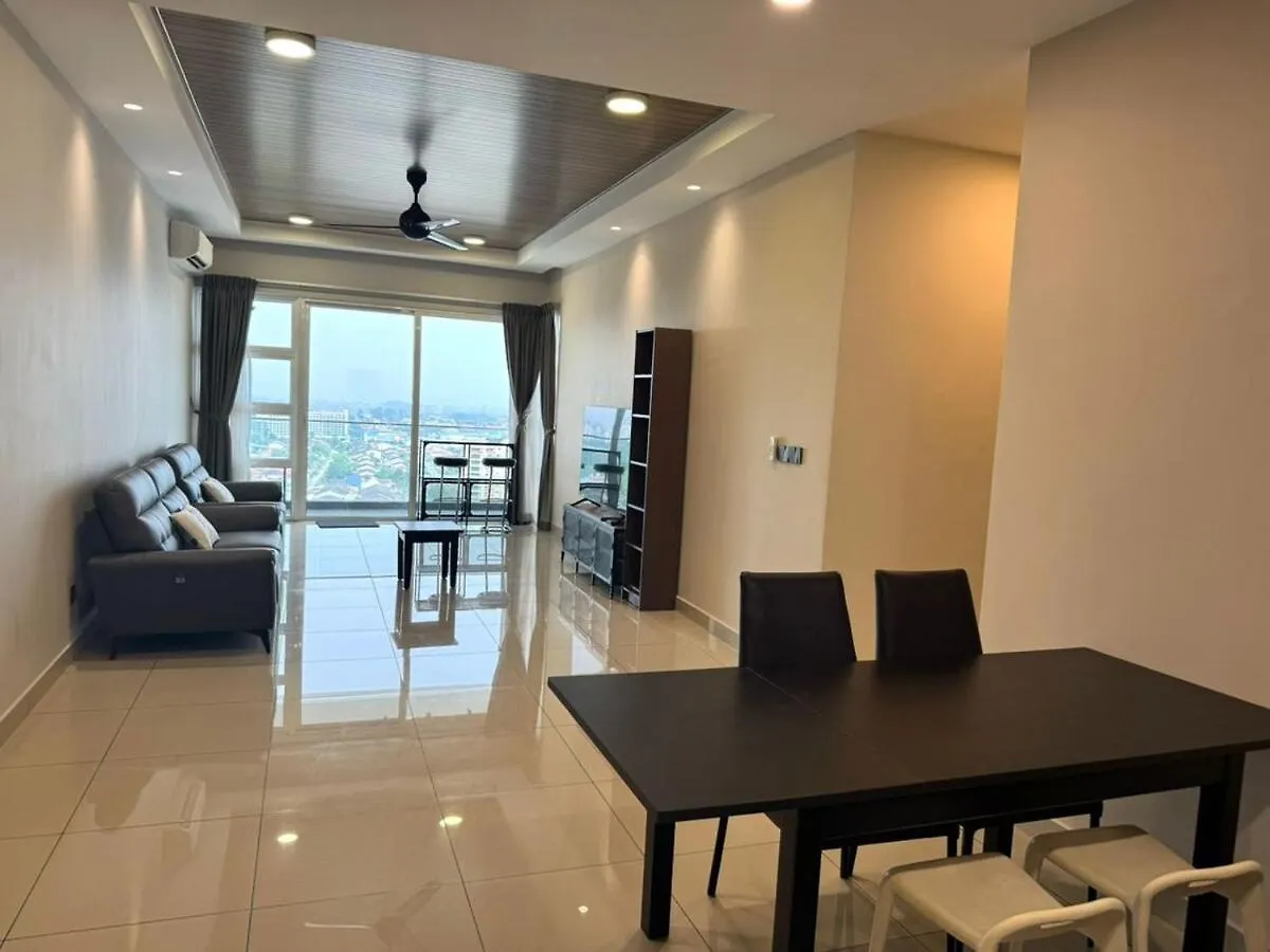 Daire Pinnacle Tower 4Br, Jb City Town, Near Ciq Johor Bahru Malezya